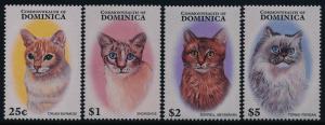 Dominica 1937-40 MNH Cats