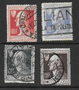 Italy Scott 188 - 191 Used Set 100th Anniv Death of Volta 2018 CV $13.60