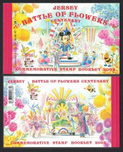 Jersey Battle of the Flowers Booklet SG#SB61