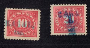 U.S. - R262-3 - Very Fine - Used