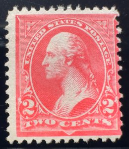 US Scott #267a Bright Pink M OG NH 1897 Type 3 DL/WMKD