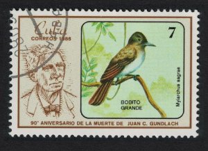 Caribic La Sagra's flycatcher Bird 1986 MNH SG#3154