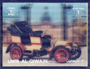 UAE  Umm al Qiwain 1972 Classic Cars (I) 3 D MNH