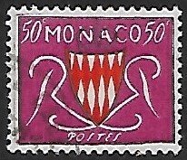 Monaco # 312 - Coat of Arms - used.....{BLW6}