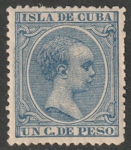 Cuba 1894 Sc 134 MH*