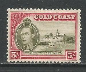 Gold Coast  #126  MLH  (1938)  c.v. $7.50