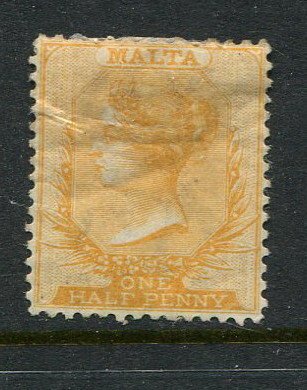 Malta #3 Mint Heavy Hinge - Make Me A Reasonable Offer