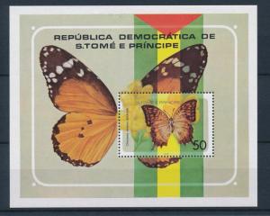 [26865] Sao Tome & Principe 1979 Butterflies Schmetterlingen Papillons MNH Sheet