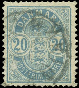 Denmark Scott #40 Used 