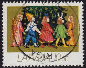 Latvia - 1992 - Scott #338 - used - Christmas