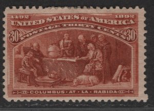 US Sc#239 M/H/F-VF remnant Cv. $225