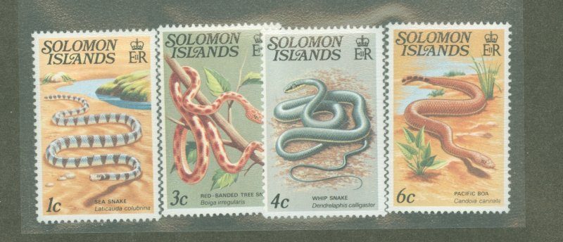 Solomon Islands (British Solomon Islands) #397-411  Multiple