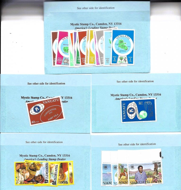 Vanuatu - 12 packets of OGNH - See Description