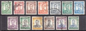Southern Rhodesia - Scott #42-54 - Used - A few minor faults - SCV $25.75