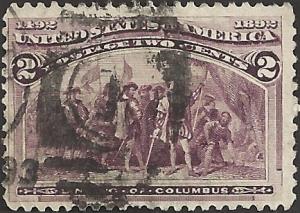 # 231 BROWN VIOLET USED LANDING OF COLUMBUS SCV-0.30