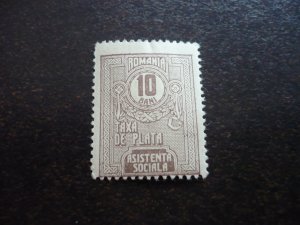 Stamps - Romania - Scott# RAJ16 - Mint Hinged Part Set of 1 Stamp