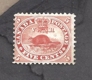 CANADA #15 MINT OGH 5c BEAVER S27932