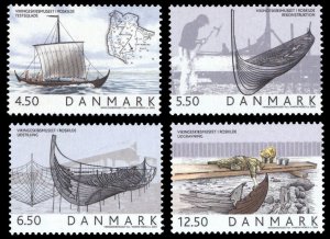 Denmark 2004 Scott #1284-1287 Mint Never Hinged