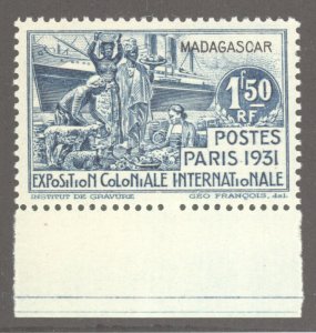 Madagascar, Scott #196, MNH