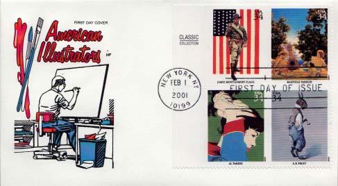 United States, First Day Cover, Art