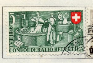 Switzerland Helvetia 1945-49 Early Issue Fine Used 5h. NW-116903