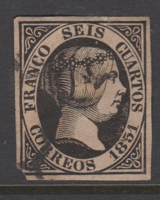 Spain Sc#6a Used