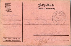 Austria Soldier's Free Mail 1916 K.u.K. Feldpostamt 57 Feldpost Card to Tulln...