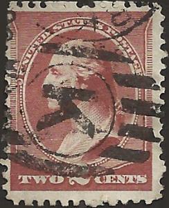 # 210 RED BROWN USED GEORGE WASHINGTON