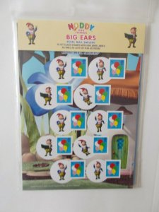 GB QEII 2008 Noddy & Friends Big Ears Smiler Sheet for Kids Pack LS63 Scarce