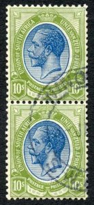 South West Africa 1913-24 SGZ15 10s forerunner WINDHOEK pmk cat 180 pounds