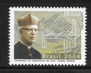 Brazil 2004 Vicente Scherer Monk Educator Sc 2919 MNH A2133