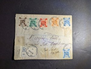 1918 EEF Egyptian Expeditionary Forces Cover Palestine to Port Said Egypt