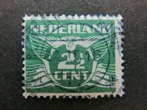 1926-39 A4P49F145 Netherlands Wmk Circles 2 1/2c Used-