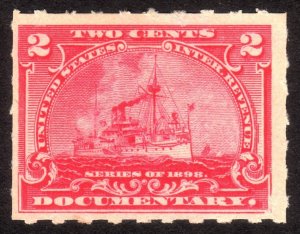 1898, US 2c, Documentary, MNG, Sc R164