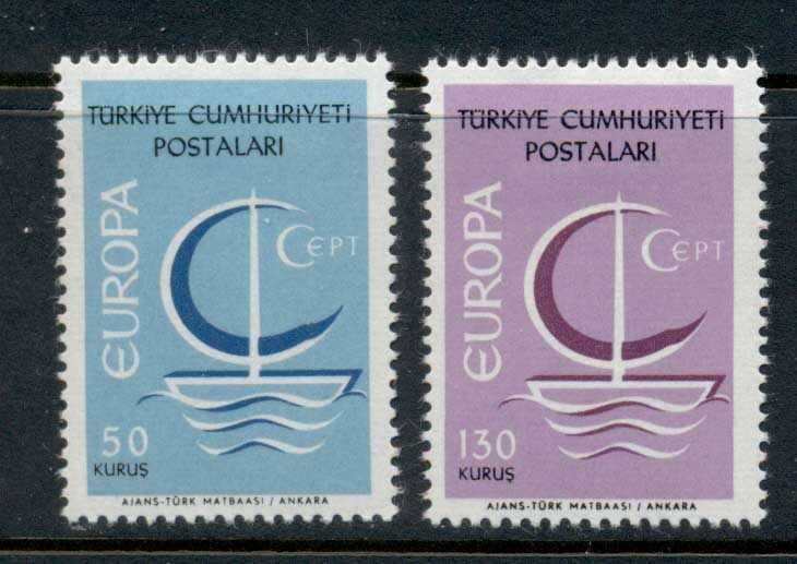 Turkey 1966 Europa MLH