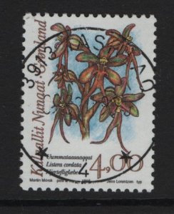 Greenland #279  cancelled 1995 orchids  4k