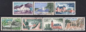 5010 - France 1961 - Landscapes - Used Set