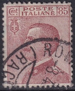 Italy 1920 Sc 110 used Roma Raccomandate cancel