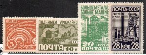 Russia 427-430 Set Mint hinged