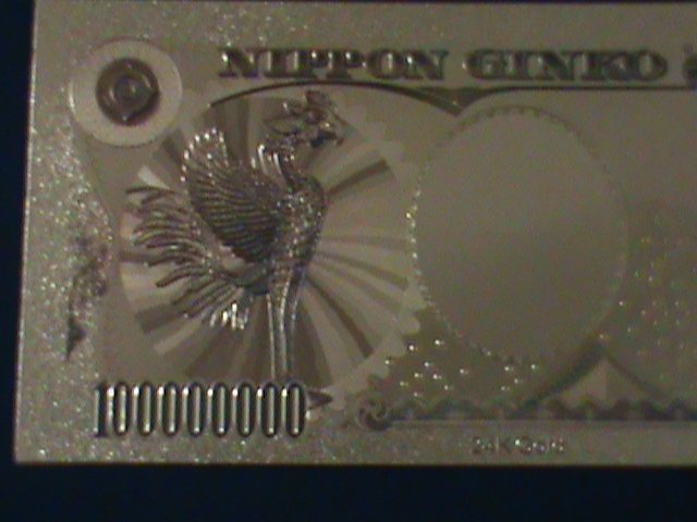 ​JAPAN-ONE MILLION YAN-24K GOLD REPLICA NOTE WITH CERITIFICATE OF AUTHENICITY
