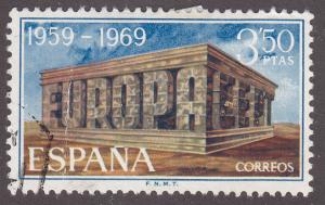 Spain 1567 Europa CEPT Building 1969