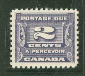 Canada #J12 Unused Single