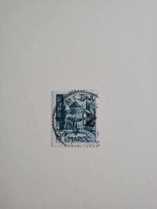 Stamps French Morocco Scott #254 used