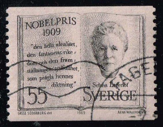 Sweden #843 Selma Lagerlof; Used (0.25)