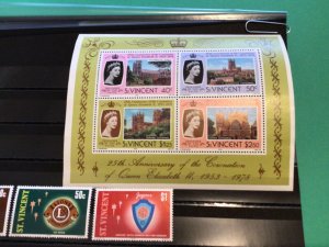St Vincent mint never hinged stamps A10631