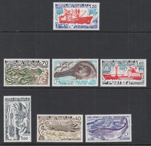 French Southern and Antarctic Territories 69-75 MNH VF