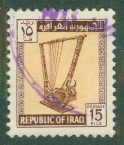Iraq 323 USED BIN $0.50