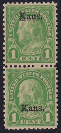 US 658 Mint NH XF-SUP Wide Spacing Pair - Must Be The Finest Known!