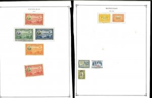 Honduras 1865-1950 M & U. Much Duplication .Hinged on pages & on Stock Sheets.