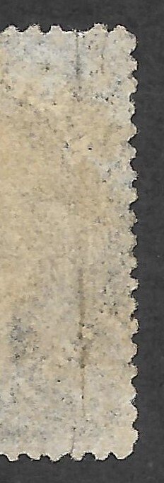 Doyle's_Stamps: Used (MNG?) 1860 12c Washington, Scott #36B (Faulted Fil...